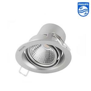 Đèn LED Âm Trần Philips 7W 59776 POMERON 070 Bạc