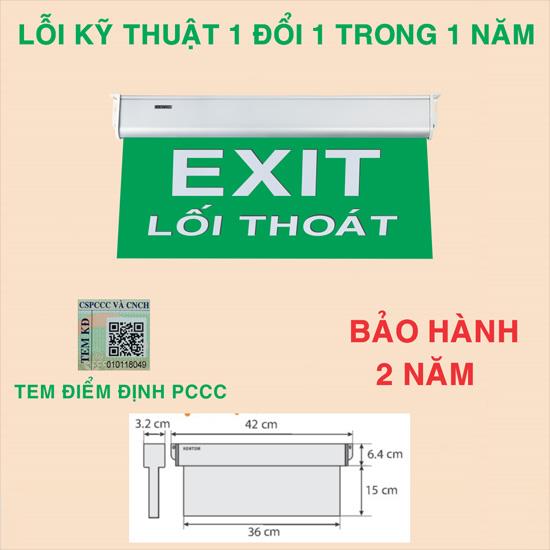 Đèn exit lối thoát 2 mặt Ketom KT660