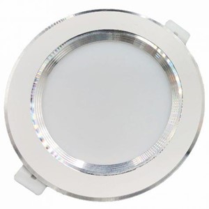 Đèn led âm trần Clisun DD7 viền trắng 9W