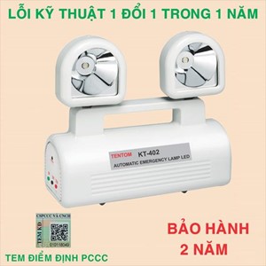 Đèn sạc chiếu sáng khẩn cấp Kentom KT-402 