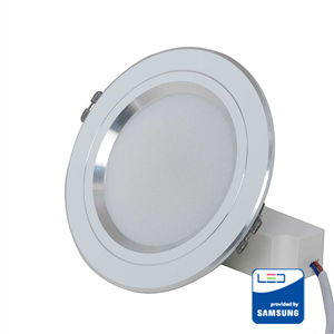 Đèn LED Âm Trần Đổi Màu 12W Rạng Đông viền bạc