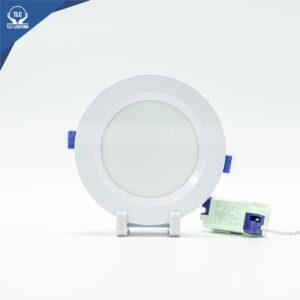 Đèn led âm trần TLC khối đúc TOS 9W mặt trắng 