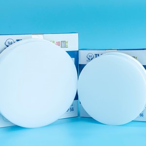 Đèn led ốp trần tràn viền TLC 28W tròn trắng - vỏ trắng 