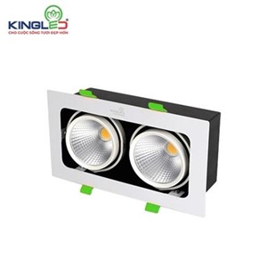 ĐÈN LED SPOTLIGHT ĐÔI 20W (GL -2*10SS-V) Kingled