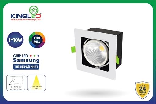 ĐÈN LED âm trần Kingled SPOTLIGHT 10W (GL -1*10SS-V) 