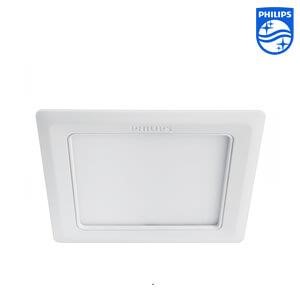 Đèn LED Âm Trần Vuông Philips 9W 59526 MARCASITE 100