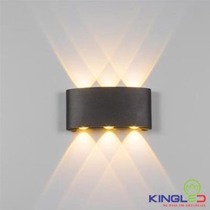 Đèn LED Gắn Tường KingLED LWA8031-BK