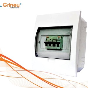 Tủ điện nhựa âm tường GPL 4/8 Grineu