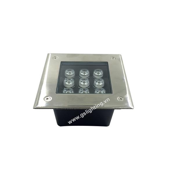 Đèn LED Âm Đất Vuông Công Suất 9W GSDV9