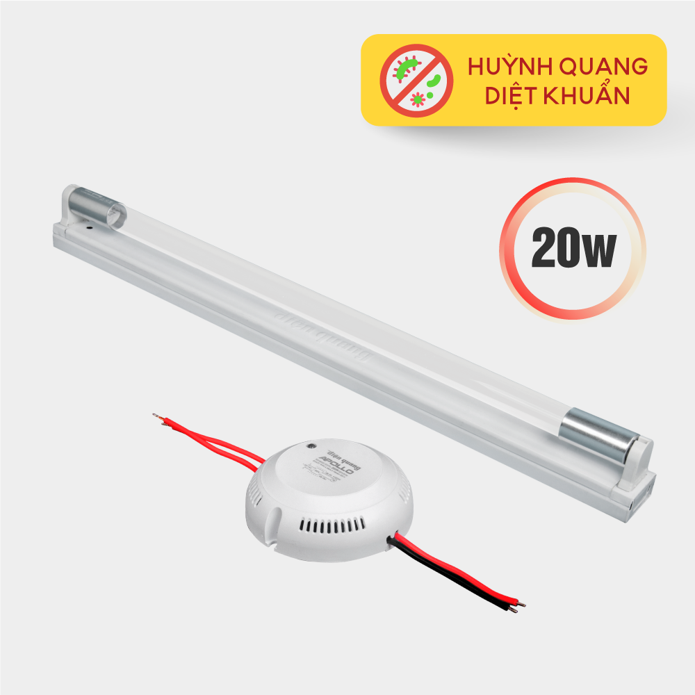 Bộ đèn Diệt Khuẩn Điện Quang ĐQ GLT8 UVC 36W