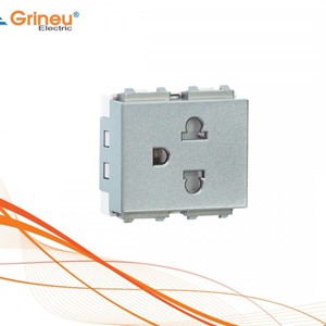 Ổ cắm đơn 3 chấu Grineu 16A( cỡ 98 ) KZB/1-96