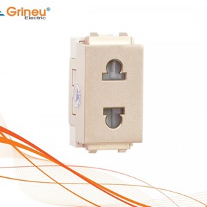 Ổ cắm đơn 2 chấu 16A SZA-96 Grineu