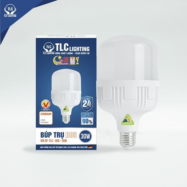 Đèn LED búp trụ DOS 30W TLC