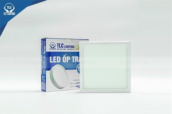 Đèn Led ốp trần TLC 6W hình vuông vỏ trắng