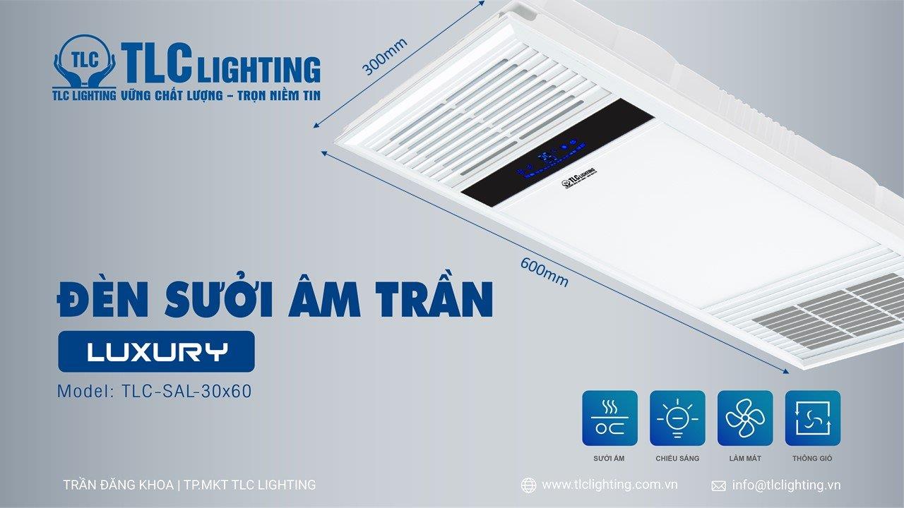 Quạt sưởi âm trần TLC 60×30