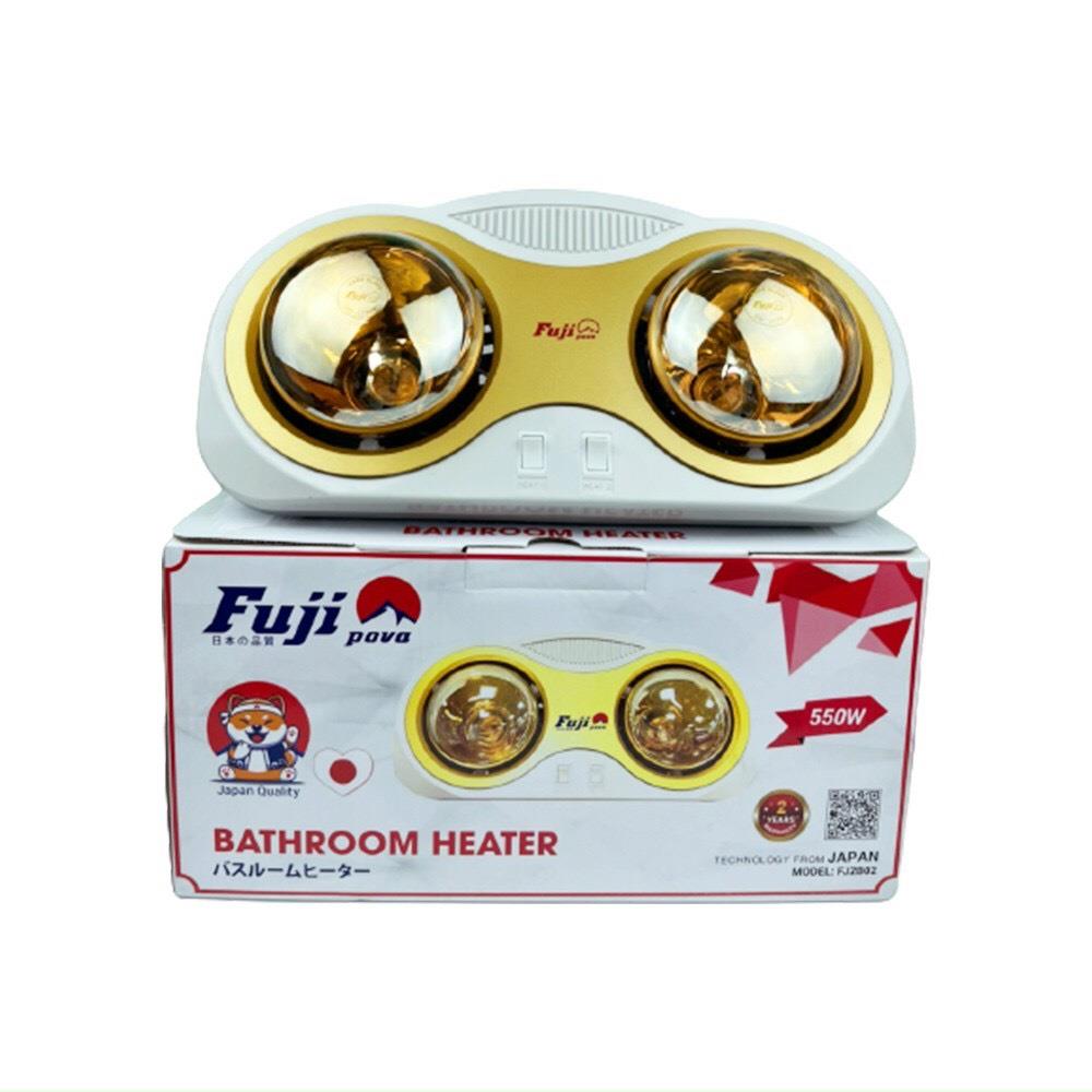 Đèn sưởi nhà tăm 2 bóng Fuji