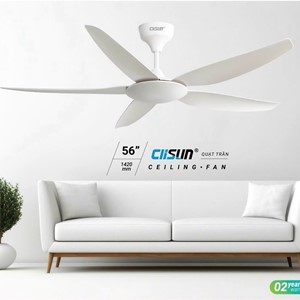 Quạt trần Clisun QT-5C màu đen