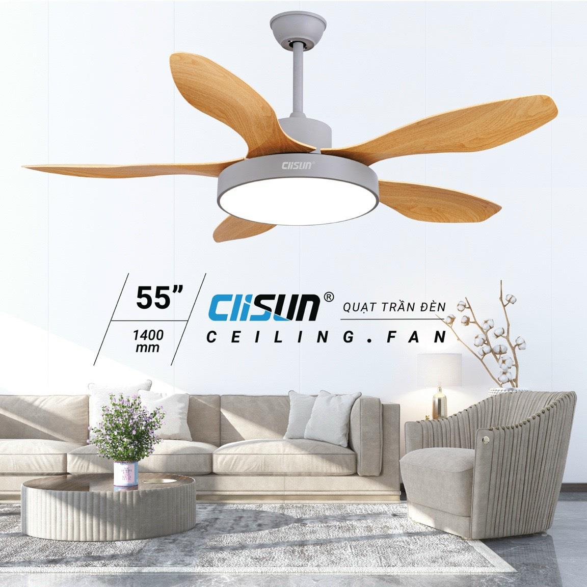 Quạt trần Clisun QTD-5C 